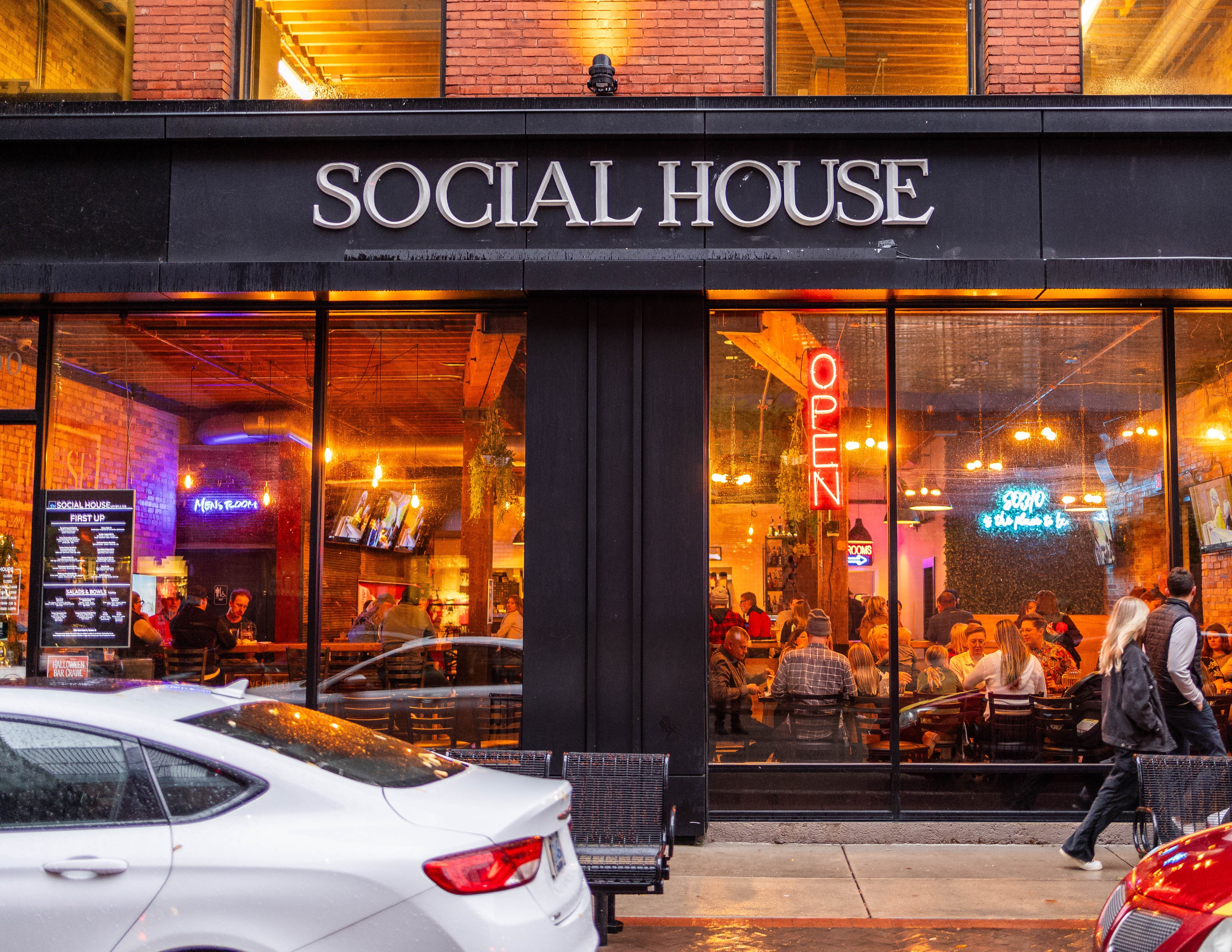 Social House Kitchen & Bar Grand Rapids exterior, building facade